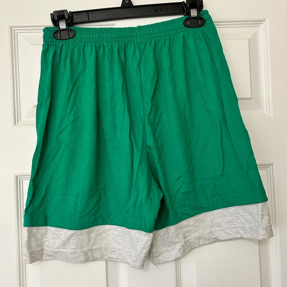Cozy boyfriend shorts, small.